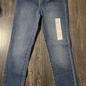 Cat & Jack Girls' Blue Pull-On Skinny Jeans